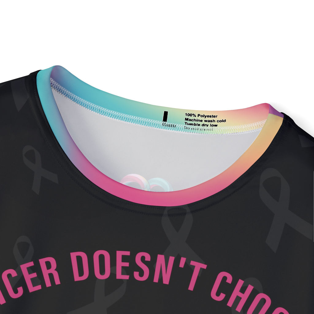 Infinite Strength Jersey — White | Cancer Awareness