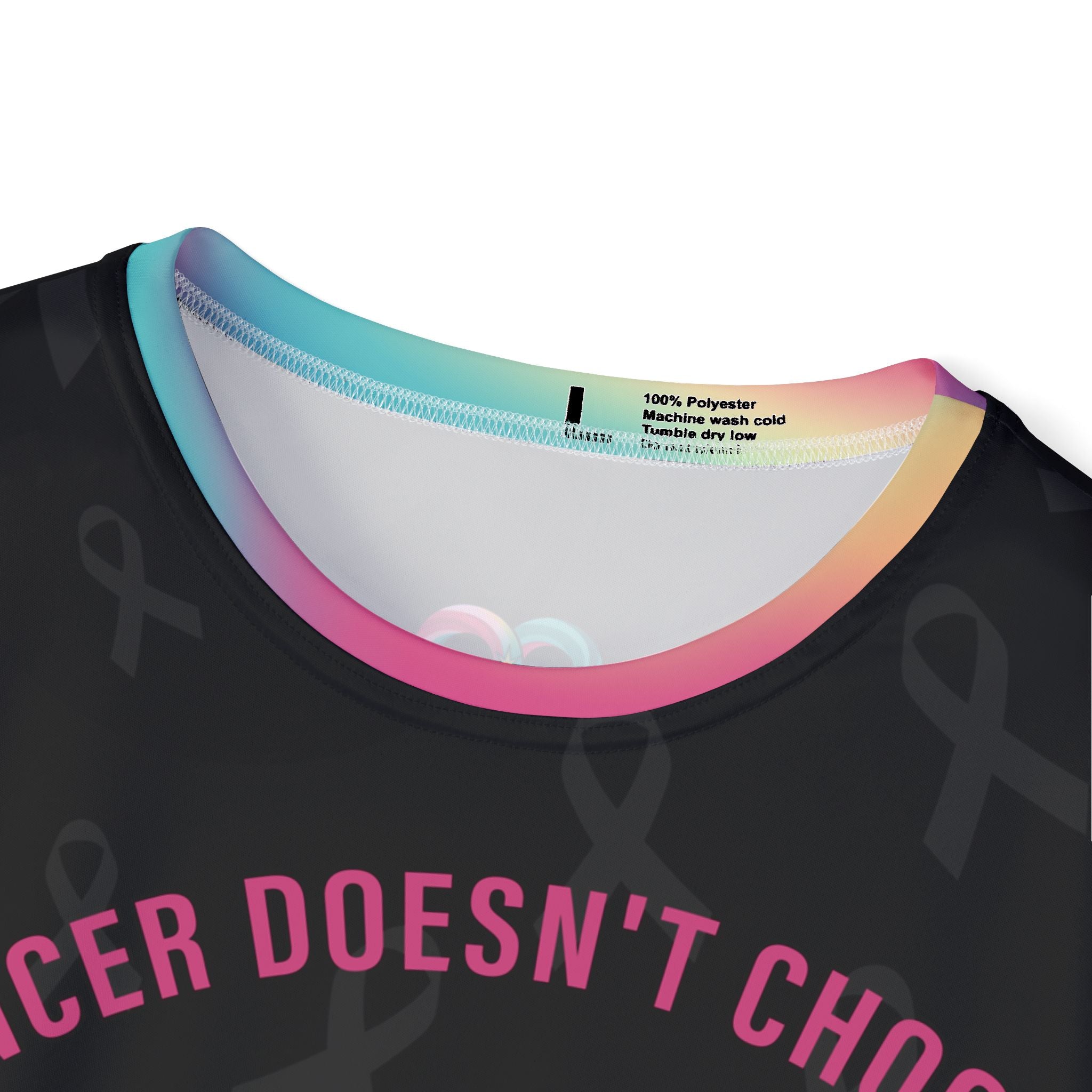 Infinite Strength Jersey — White | Cancer Awareness