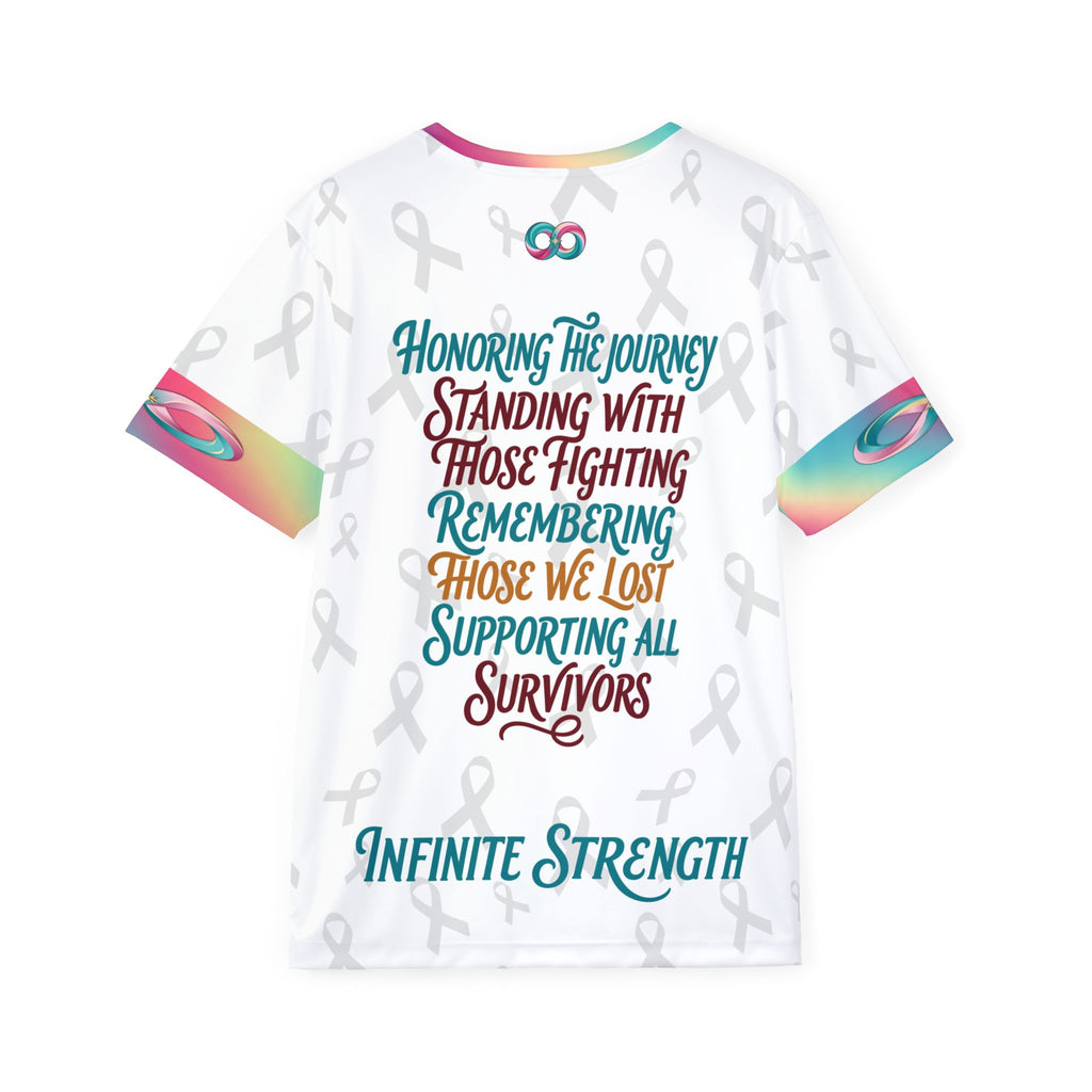 Infinite Strength Jersey — Black | Cancer Awareness