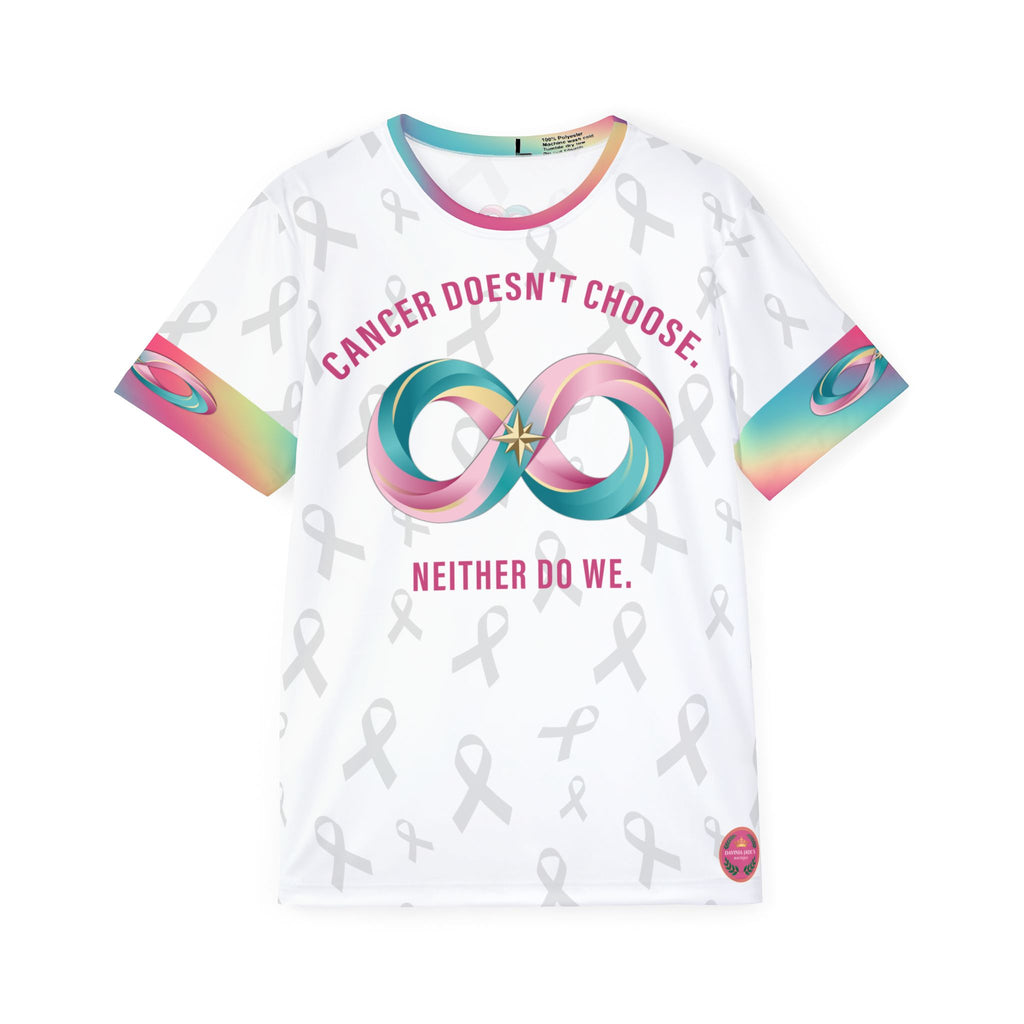 Infinite Strength Jersey — Black | Cancer Awareness