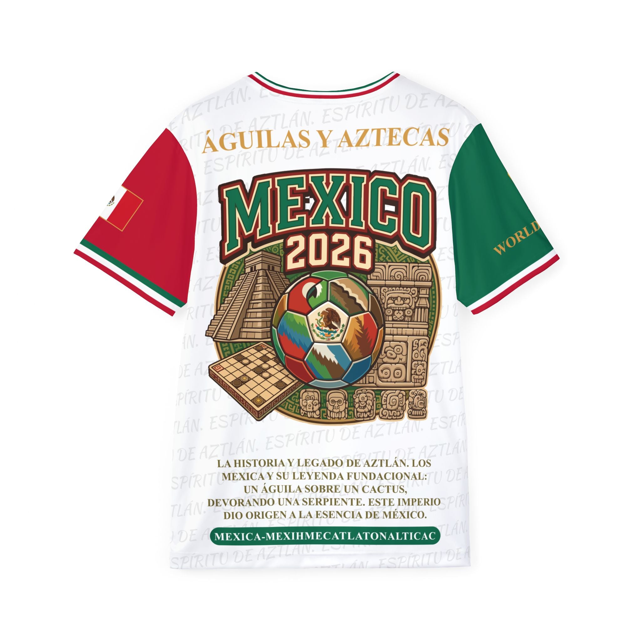Águilas y Aztecas — World Cup 2026 Mexico Jersey