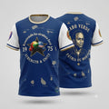 Amílcar Cabral Cape Verde Heritage Jersey — Blue | Konstrúidu ku strutura forti 1975
