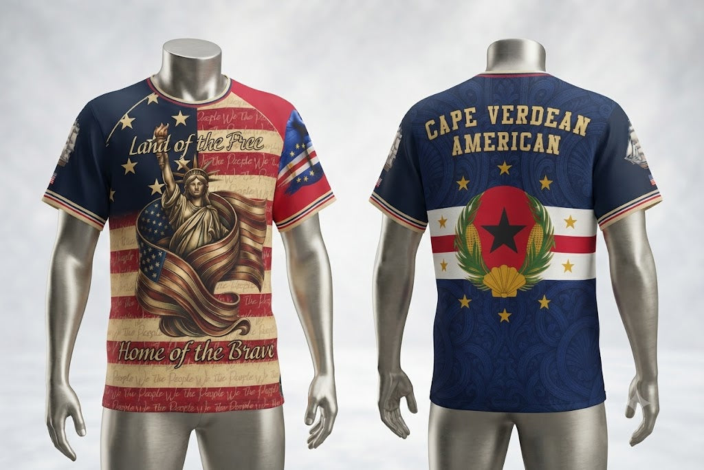 The Union Forged - Front and Back 3D mannequin mockup