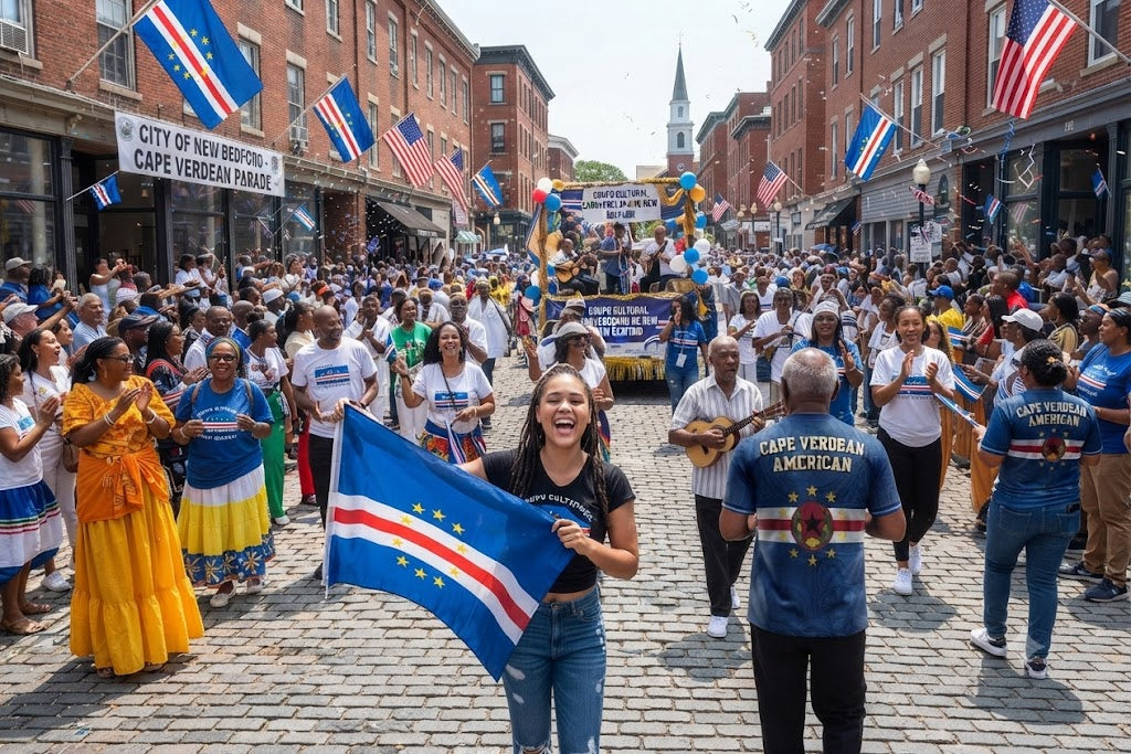 City of New Bedford Cape Verdean Parade lifestyle mockup