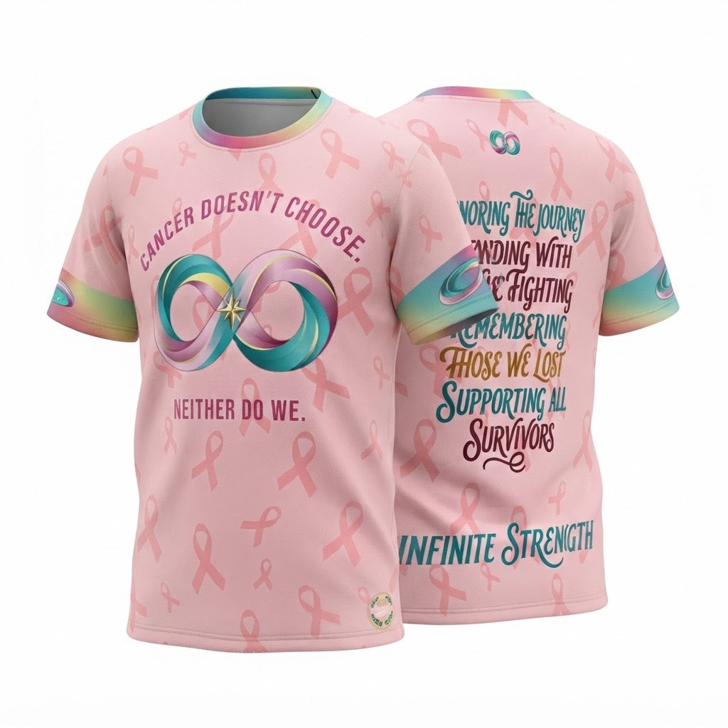 Infinite Strength Jersey — Pink | Cancer Awareness