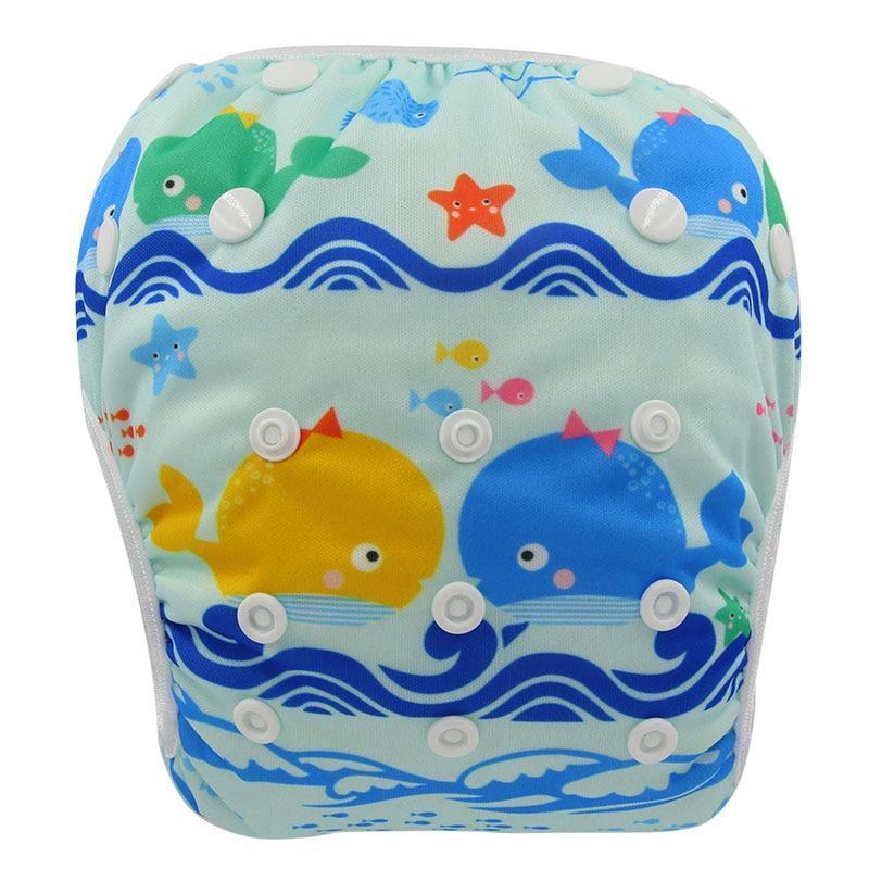Baby Swimming Waterproof Adjustable Reusable Washable Cloth Pool Pant Diaper Cover