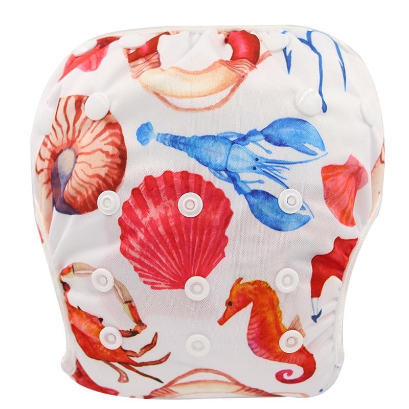 Baby Swimming Waterproof Adjustable Reusable Washable Cloth Pool Pant Diaper Cover