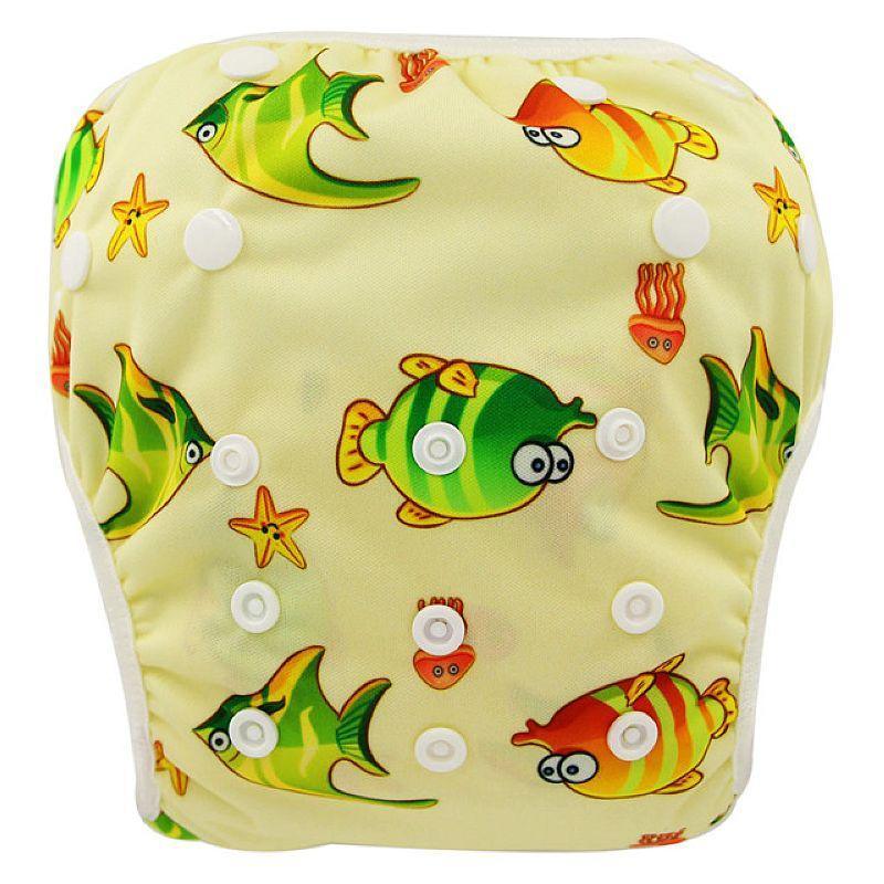 Baby Swimming Waterproof Adjustable Reusable Washable Cloth Pool Pant Diaper Cover