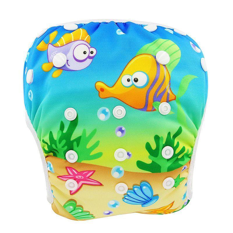 Baby Swimming Waterproof Adjustable Reusable Washable Cloth Pool Pant Diaper Cover