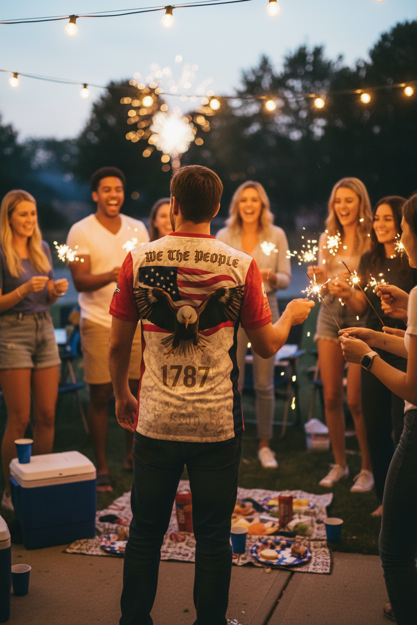 USA Eagle Soccer Jersey — "We The People" | World Cup 2026 Limited Edition