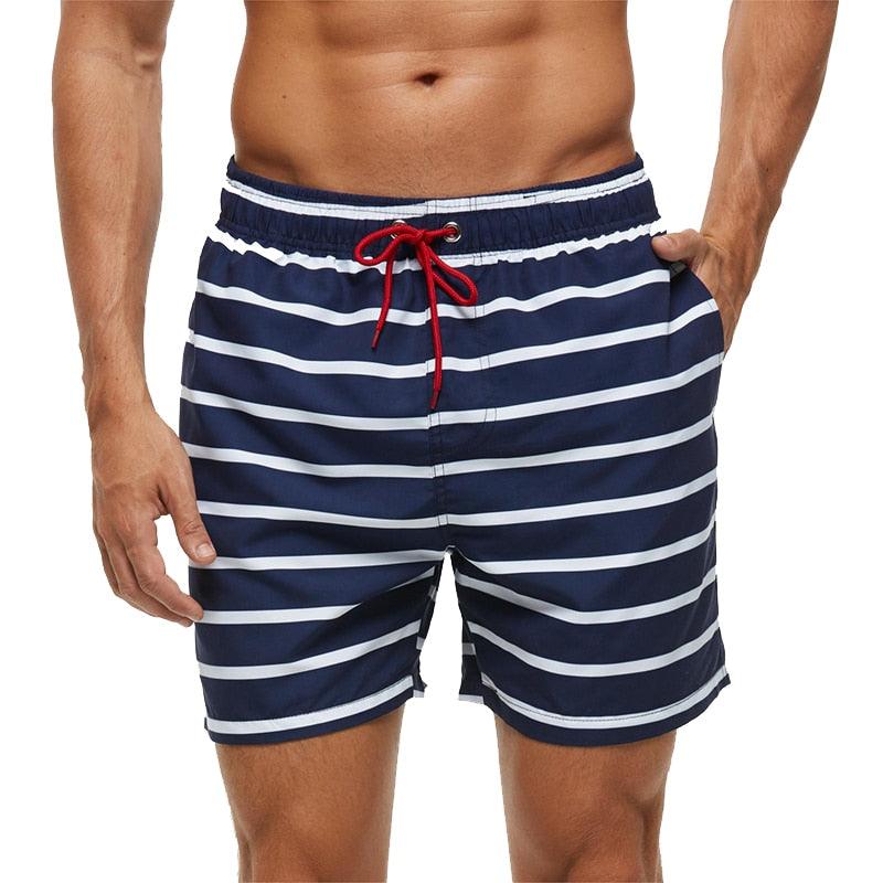 Beach Shorts Summer Quick Dry Men's Board Swimsuits Man Swim Trunks Surf Swimwear