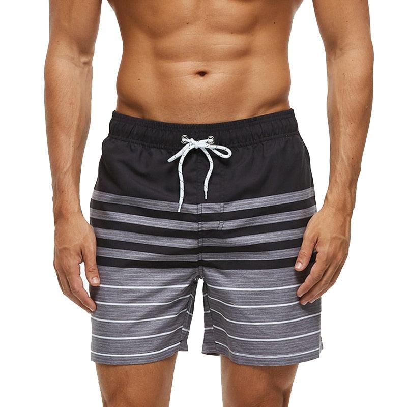 Beach Shorts Summer Quick Dry Men's Board Swimsuits Man Swim Trunks Surf Swimwear