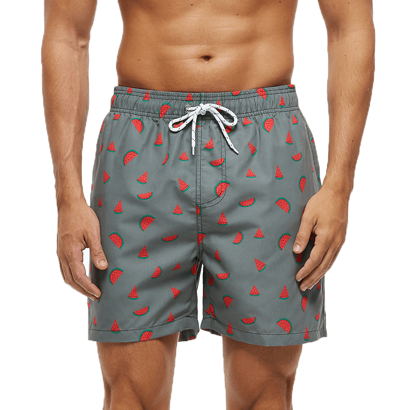 Beach Shorts Summer Quick Dry Men's Board Swimsuits Man Swim Trunks Surf Swimwear