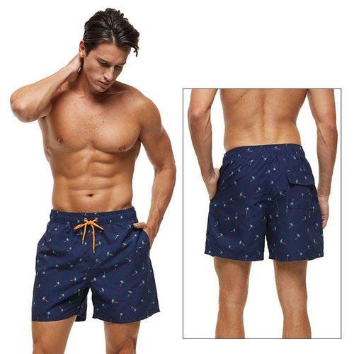 Beach Shorts Summer Quick Dry Men's Board Swimsuits Man Swim Trunks Surf Swimwear