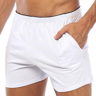 Boxer Cotton Sleep Men Swimming Briefs or Boxers Shorts with Pocket Mens Shorts Running Shorts Men Outdoor Sports