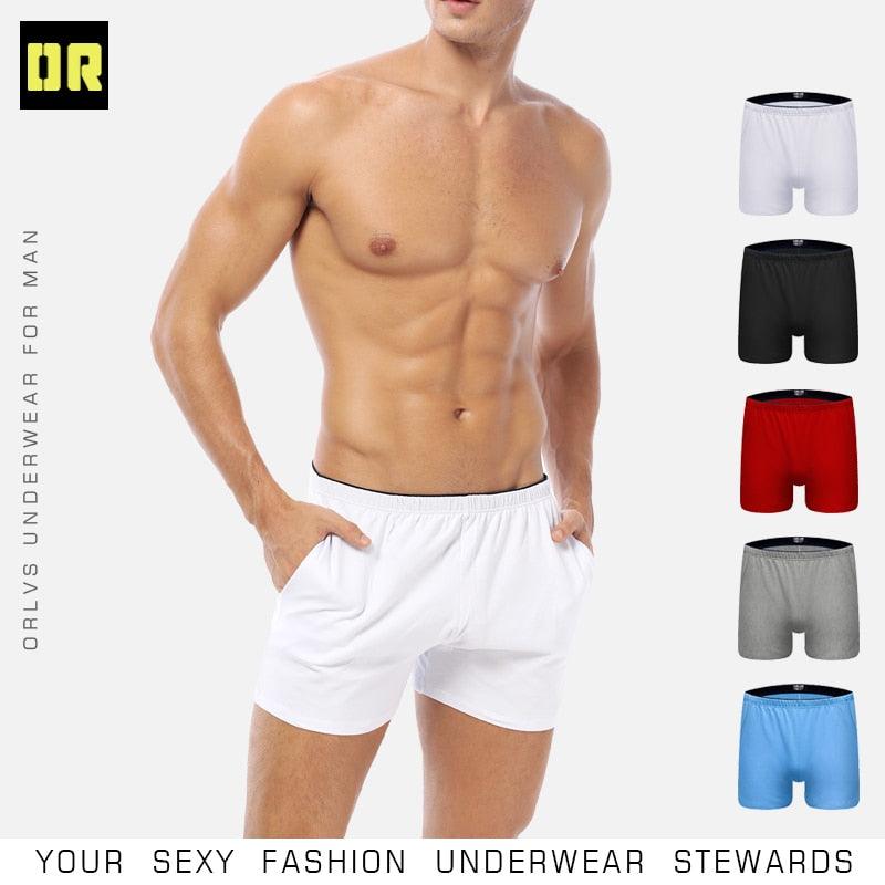 Boxer Cotton Sleep Men Swimming Briefs or Boxers Shorts with Pocket Mens Shorts Running Shorts Men Outdoor Sports
