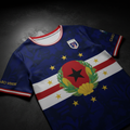 Cape Verde Soccer Jersey — Tubarões Azuis #26 | World Cup 2026 Edition