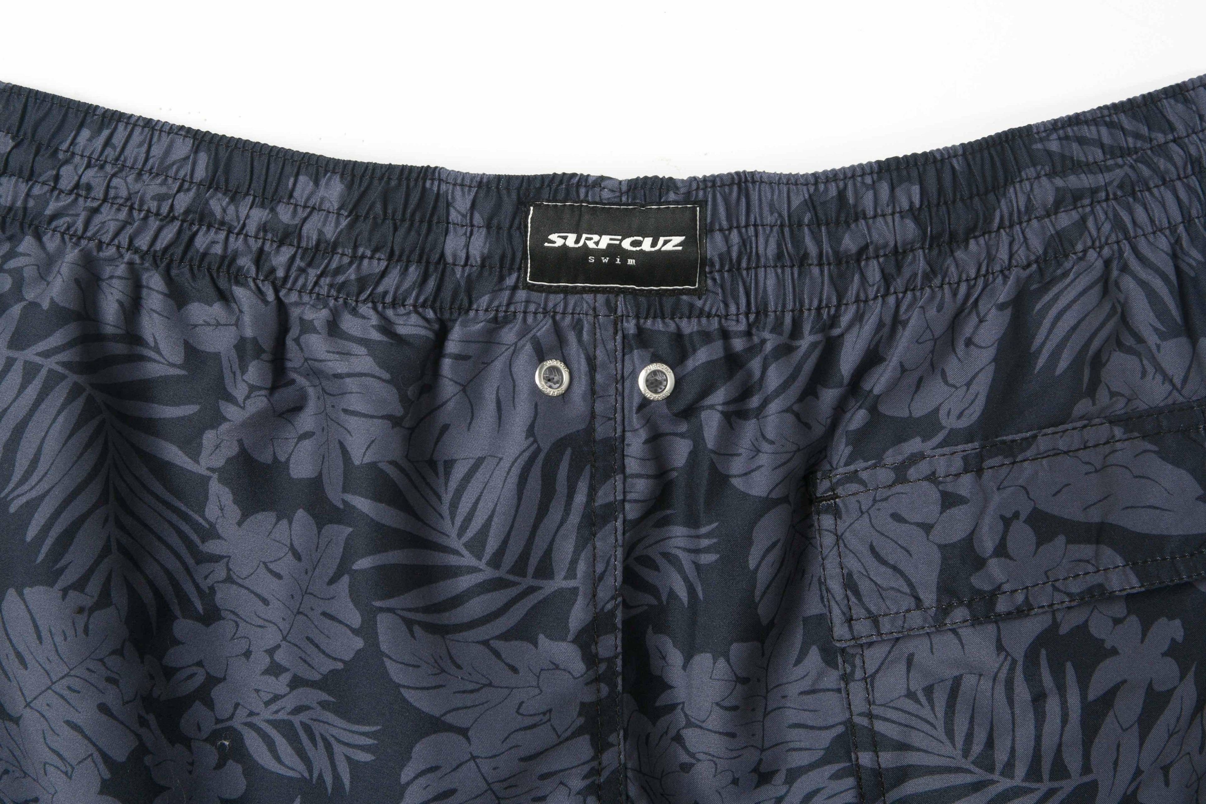 Men's Swim Shorts Quick Dry Beach Board Shorts with Mesh Lining