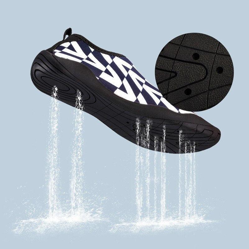 Water Sneakers Mens Womens Barefoot Beach Water Aqua Shoes Quick-Drying Aqua Socks for Outdoor Beach Swim Surf Yoga